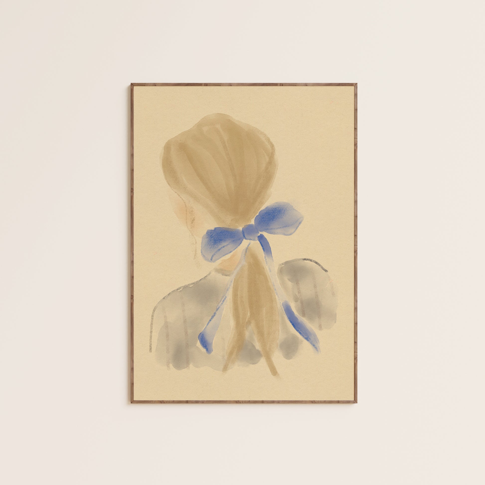 Blue Hair Ribbon