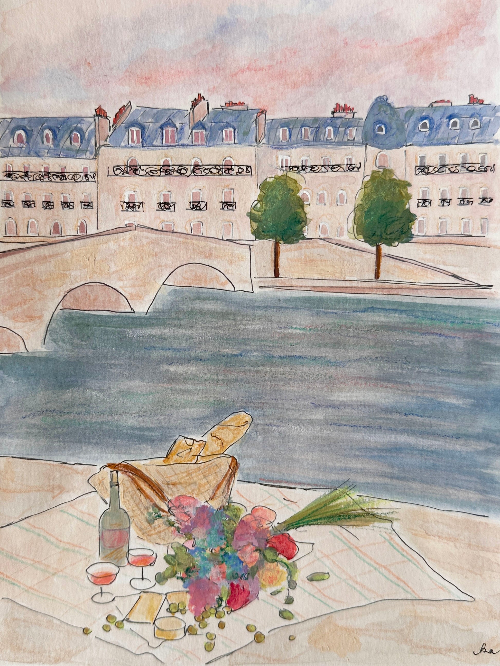 Picnic At The Seine