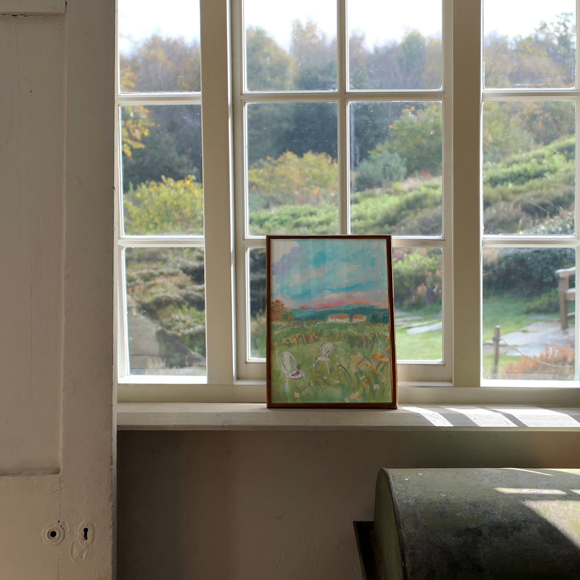 Sunset In The Countryside